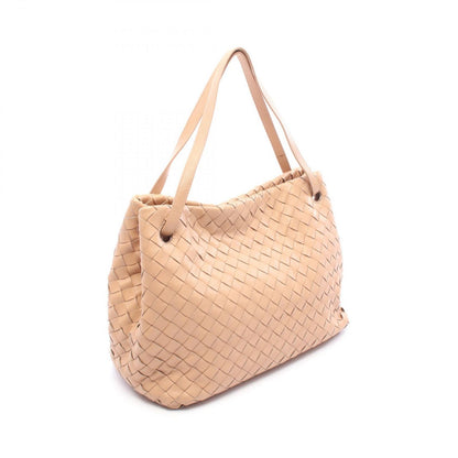 Bottega Veneta Tote Bag Intrecciato Light Beige Lambskin — view 2