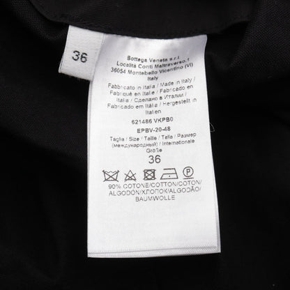 Bottega Veneta Back Open Long Cotton Sleeve Top — view 4