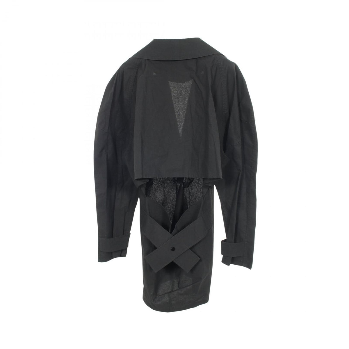Bottega Veneta Back Open Long Cotton Sleeve Top — view 2
