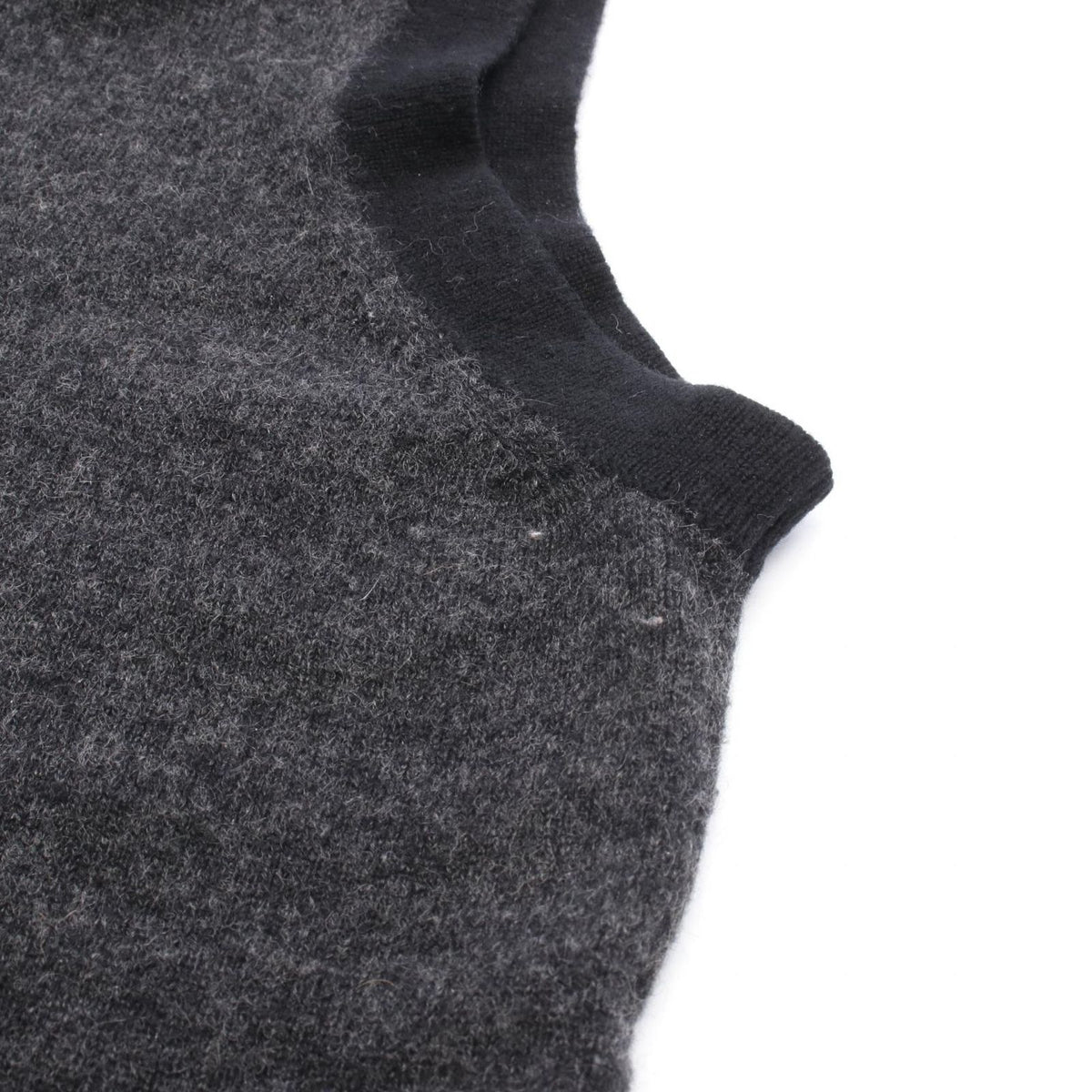 Dolce & Gabbana Knit Logo Turtleneck Sleeveless Cashmere Sweater — view 6