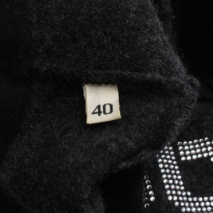 Dolce & Gabbana Knit Logo Turtleneck Sleeveless Cashmere Sweater — view 5