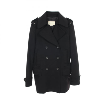 Gucci Pea Coat Double Breasted Wool