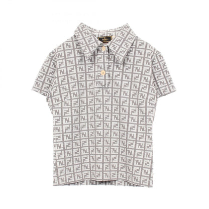 Fendi Polo Shirt Zucca Pattern