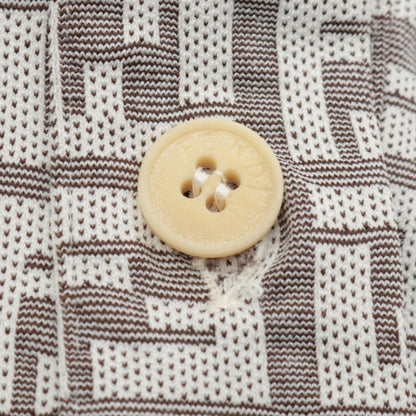 Fendi Polo Shirt Zucca Pattern — view 5