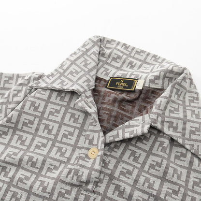Fendi Polo Shirt Zucca Pattern — view 6