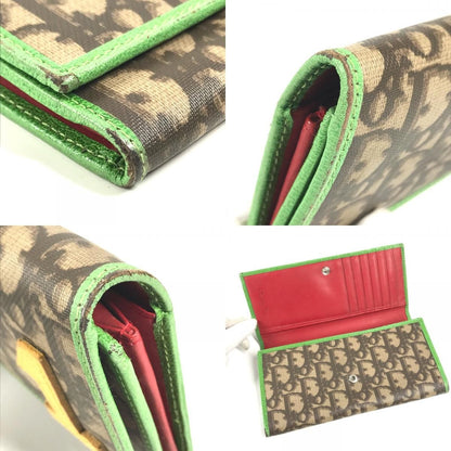 Dior Wallet Trotter Logo la Star Leather Brown — view 7