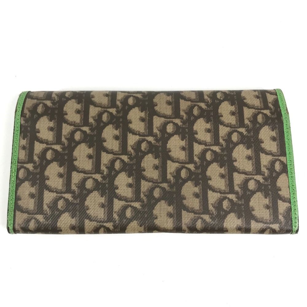 Dior Wallet Trotter Logo la Star Leather Brown — view 2