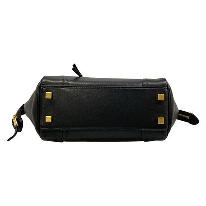 Celine Handbag Little New Luggage Black Leather — view 5