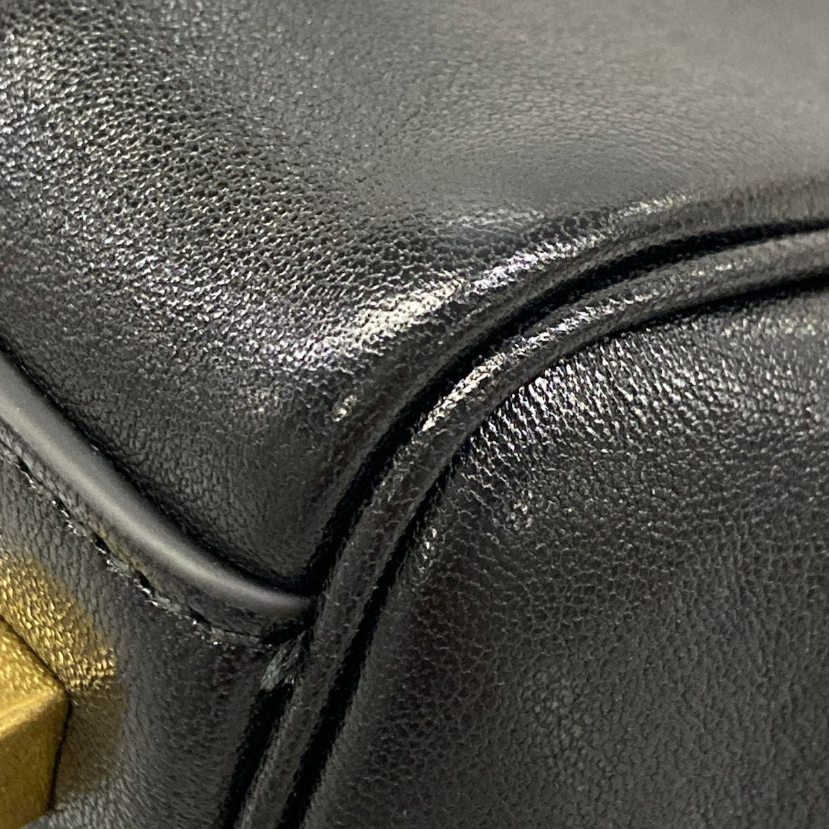Celine Handbag Little New Luggage Black Leather — view 6