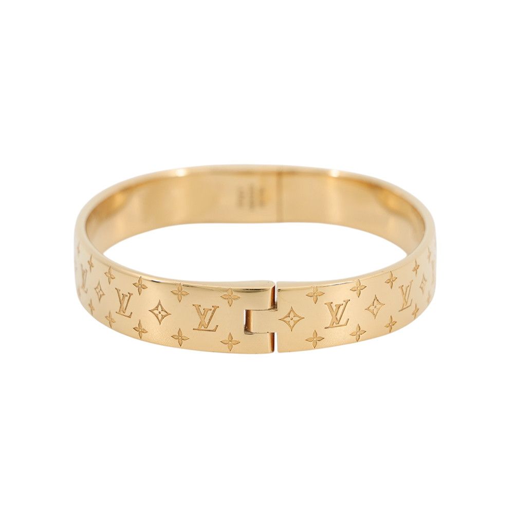 Louis Vuitton Bangle Monogram Pattern Cuff Nanogram M Bracelet — view 2