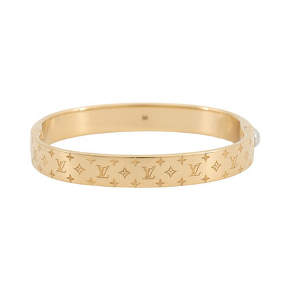 Louis Vuitton Bangle Monogram Pattern Cuff Nanogram M Bracelet — view 3