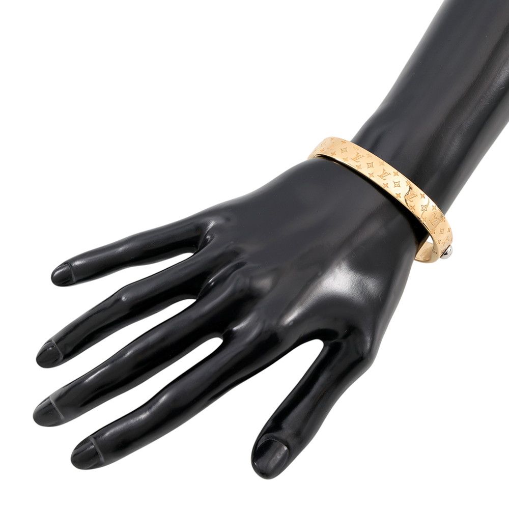 Louis Vuitton Bangle Monogram Pattern Cuff Nanogram M Bracelet — view 4