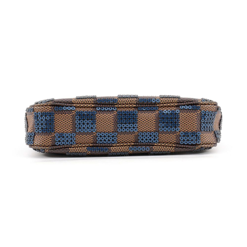 Louis Vuitton Pouch Damier Payette Sequins Mini Pochette Accessoires Case — view 3