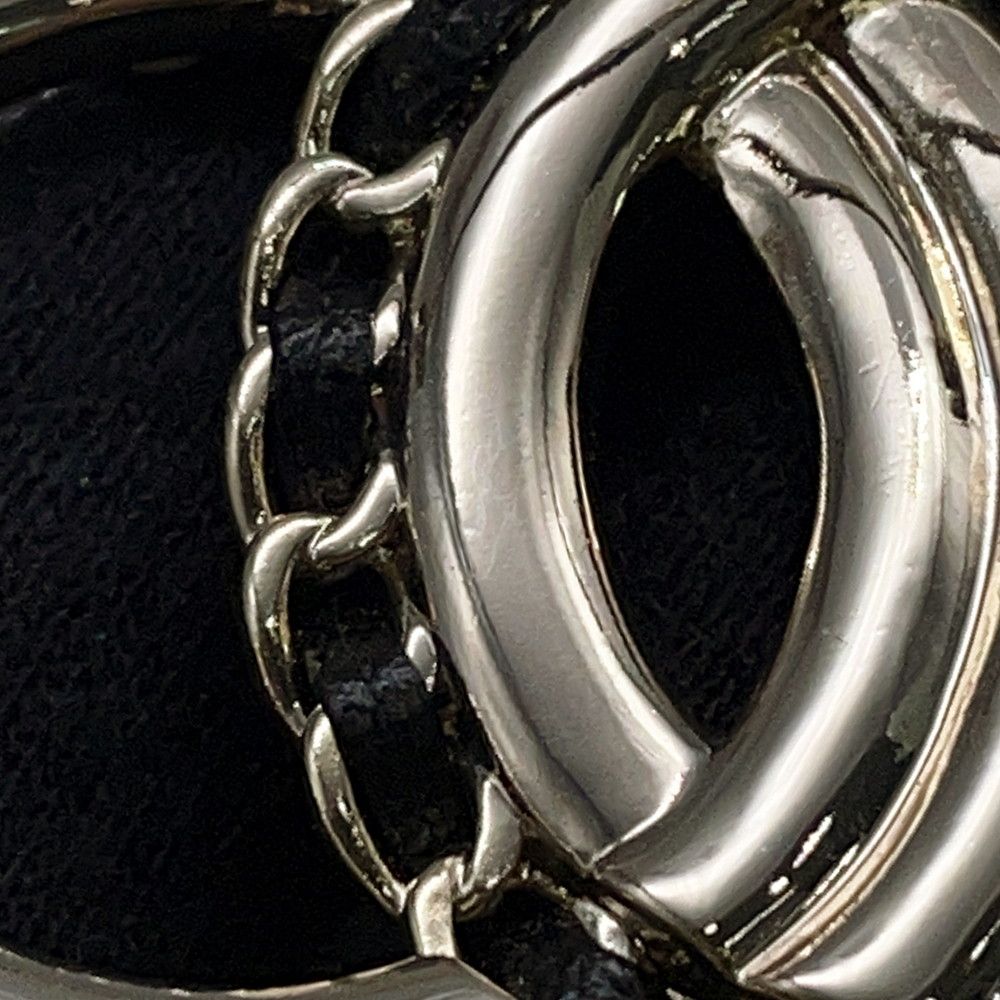 Chanel Brooch CC Logo Rhinestone Faux Pearl Lambskin — view 7
