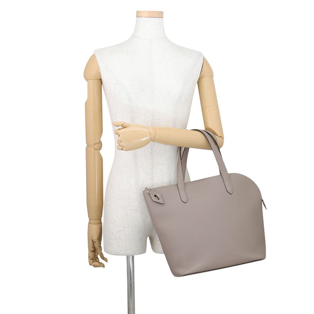Hermes Tote Bag Transat Sailor Gray Asphalt Silver Evercolor — view 4