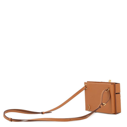 Hermes Kelly Multi Pocket to Go Pouch Gold Epsom — view 6