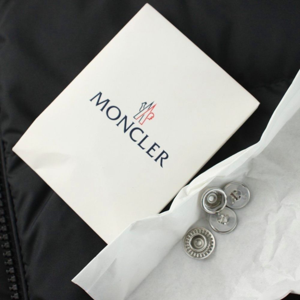 Moncler Contrin Down Vest Black 2 — view 4