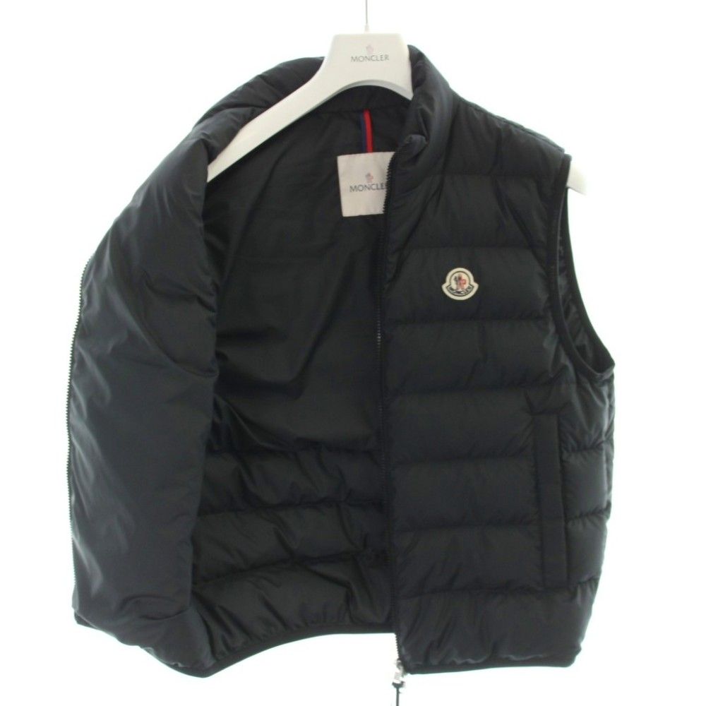 Moncler Contrin Down Vest Black 2 — view 8