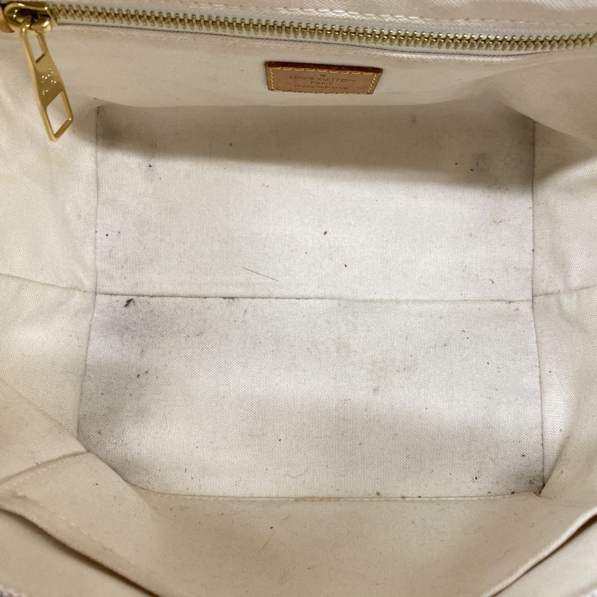 Louis Vuitton Shoulder Bag Damier Azur Cabas PM White — view 4