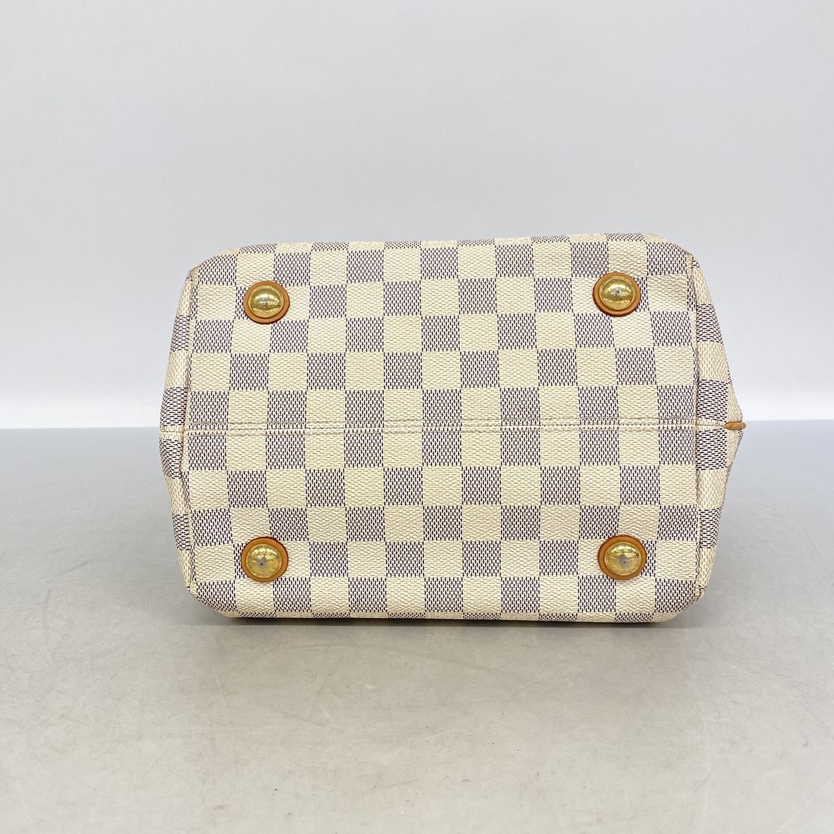 Louis Vuitton Shoulder Bag Damier Azur Cabas PM White — view 3