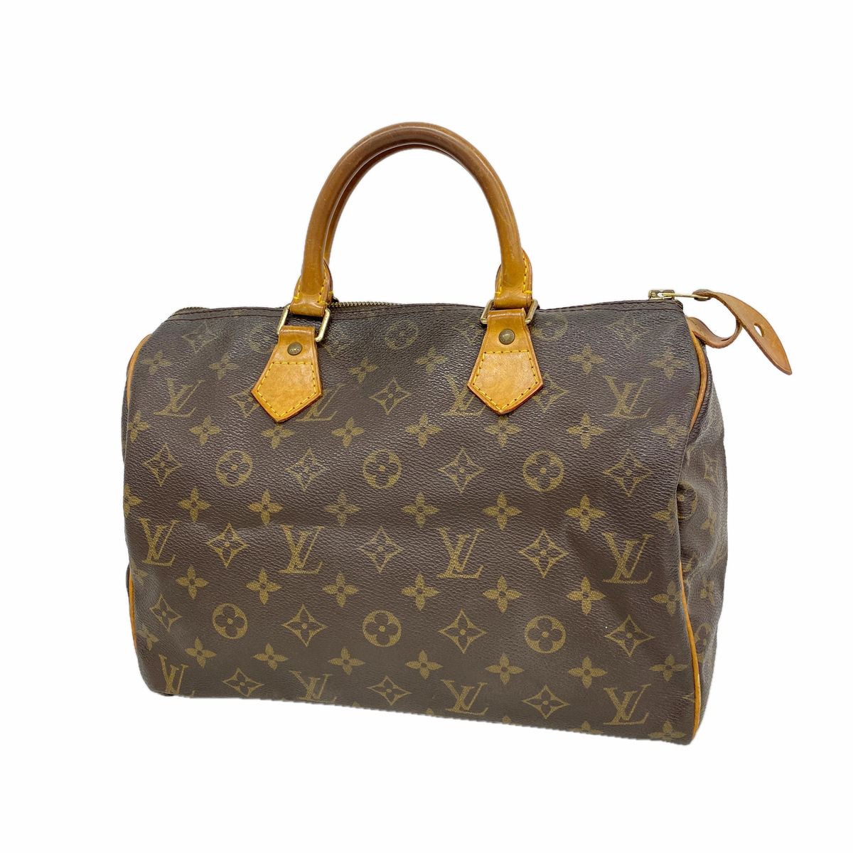 Louis Vuitton Handbag Monogram Speedy 30 Brown