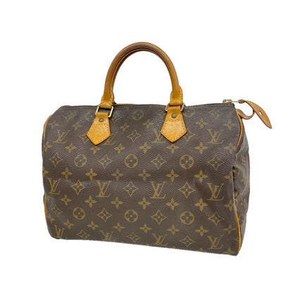 Louis Vuitton Handbag Monogram Speedy 30 Brown