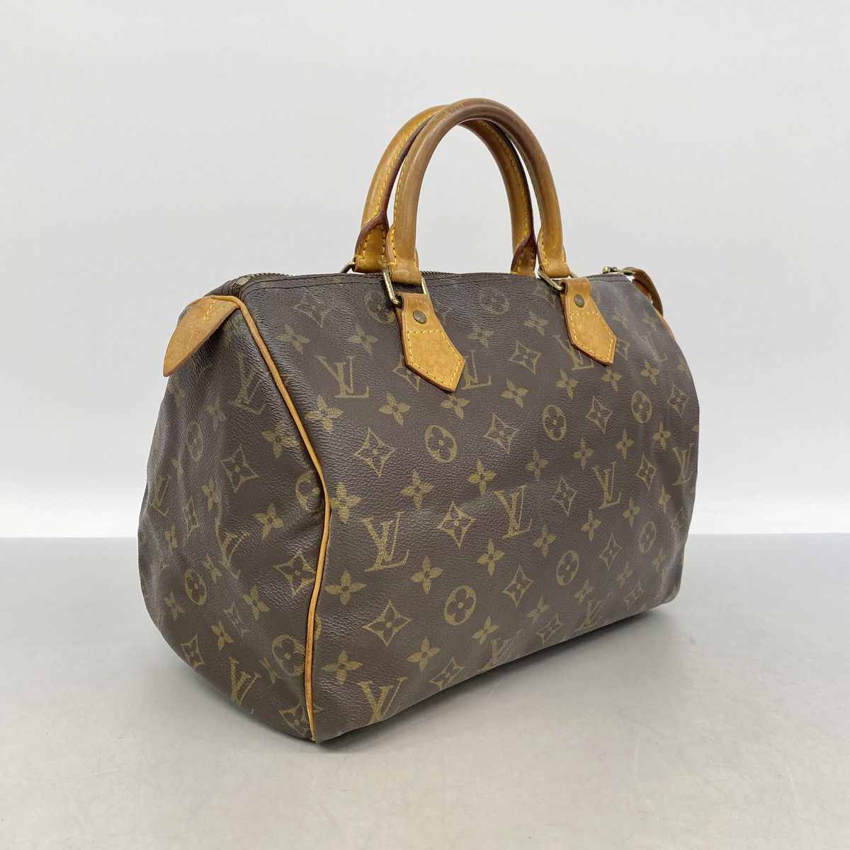 Louis Vuitton Handbag Monogram Speedy 30 Brown — view 2