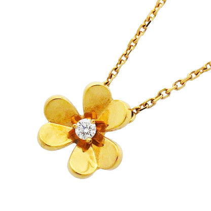 Van Cleef & Arpels Necklace Frivole Mini Yellow Gold Diamond