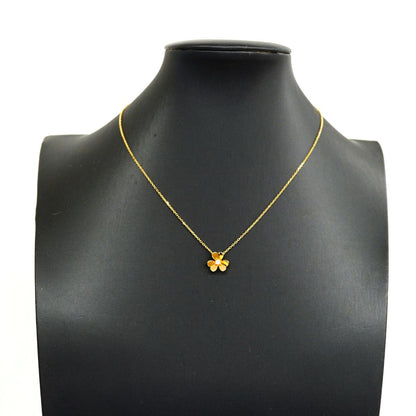 Van Cleef & Arpels Necklace Frivole Mini Yellow Gold Diamond — view 6