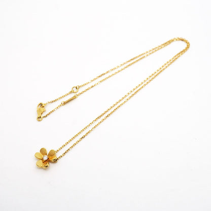 Van Cleef & Arpels Necklace Frivole Mini Yellow Gold Diamond — view 3