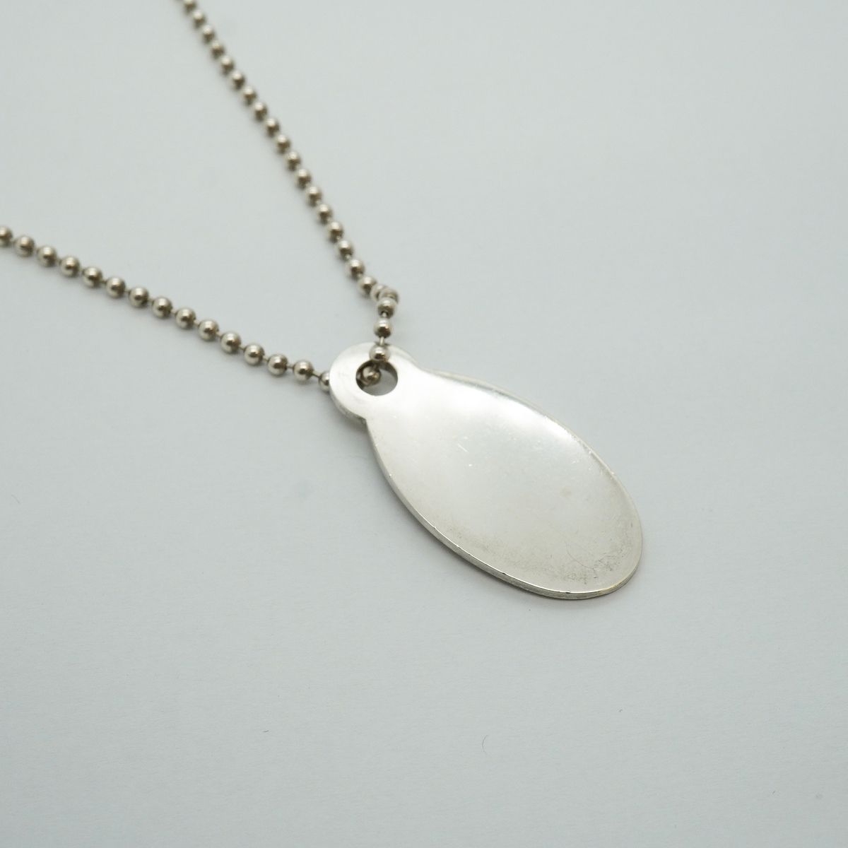 Tiffany & Co Necklace Return to Tiffany Oval 925 Sterling Silver — view 2