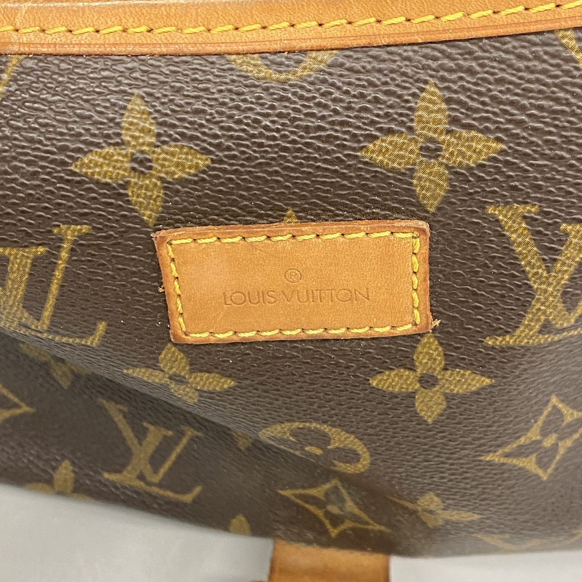 Louis Vuitton Shoulder Bag Monogram Saumur 35 Brown — view 5