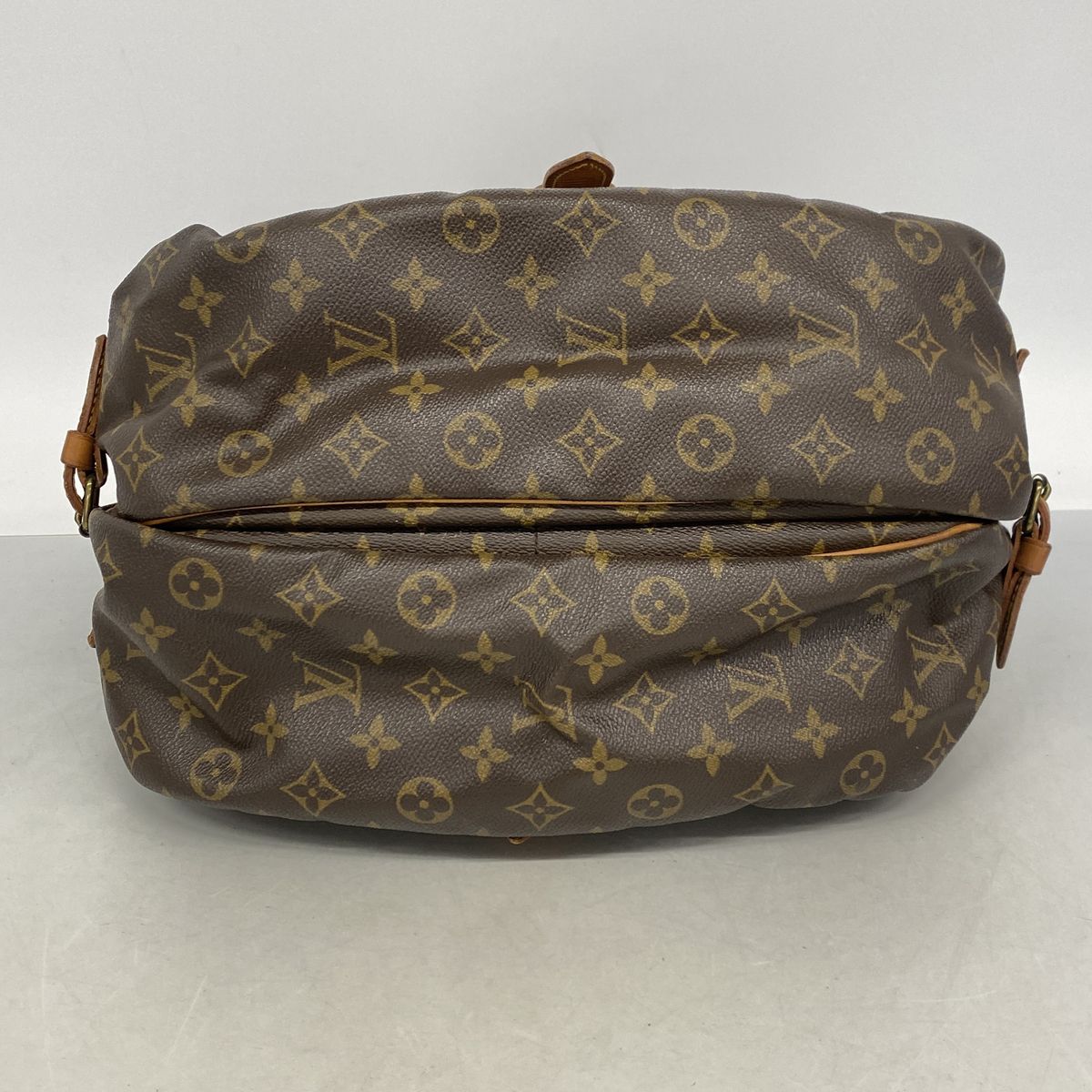 Louis Vuitton Shoulder Bag Monogram Saumur 35 Brown — view 3