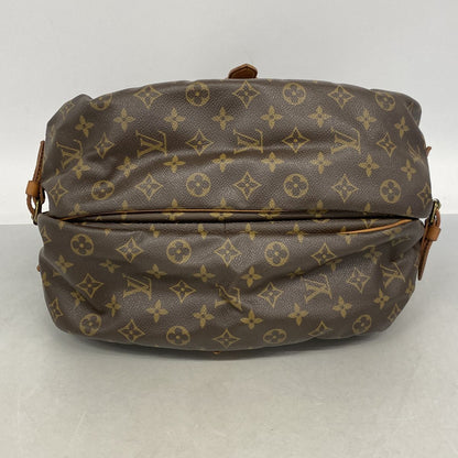 Louis Vuitton Shoulder Bag Monogram Saumur 35 Brown — view 3