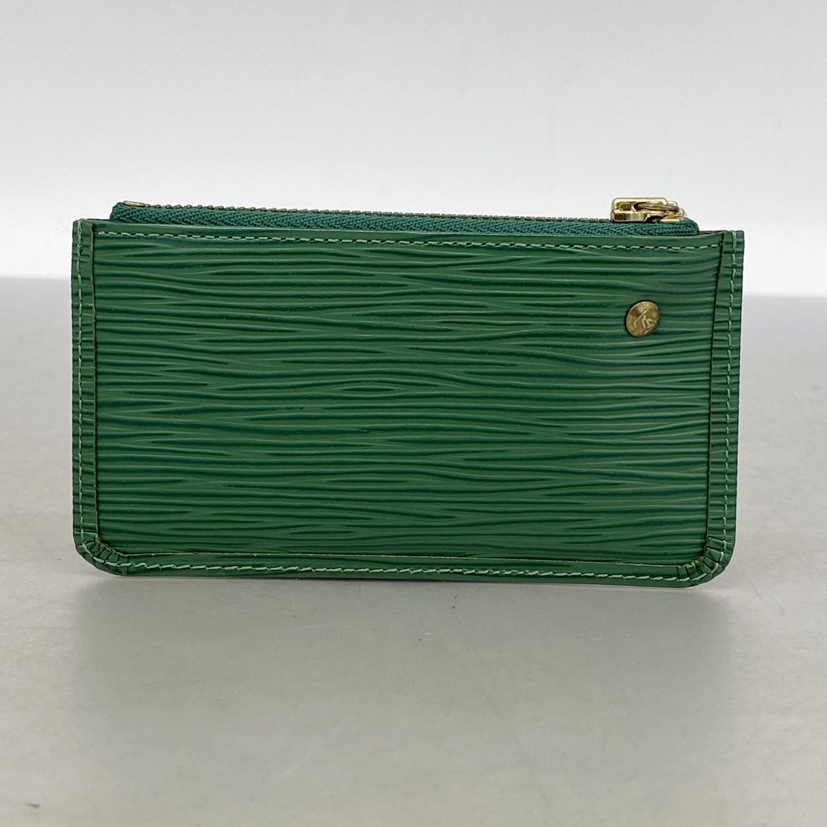 Louis Vuitton Coin Purse Epi Pochette Cles Borneo Green — view 6