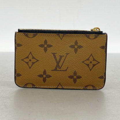 Louis Vuitton Coin Purse Monogram Reverse Card Case Romy Brown — view 5