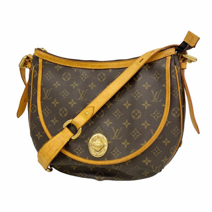 Louis Vuitton Shoulder Bag Monogram Tulum GM Brown