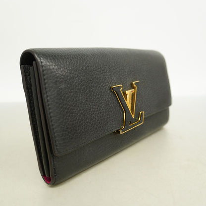 Louis Vuitton Wallet Taurillon Portefeuille Capucines Noir — view 2