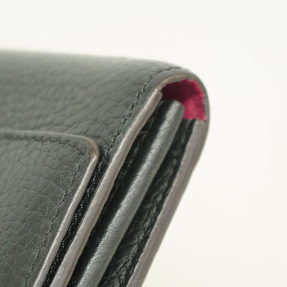 Louis Vuitton Wallet Taurillon Portefeuille Capucines Noir — view 6