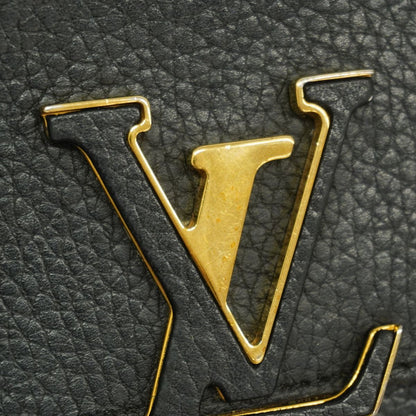 Louis Vuitton Wallet Taurillon Portefeuille Capucines Noir — view 7