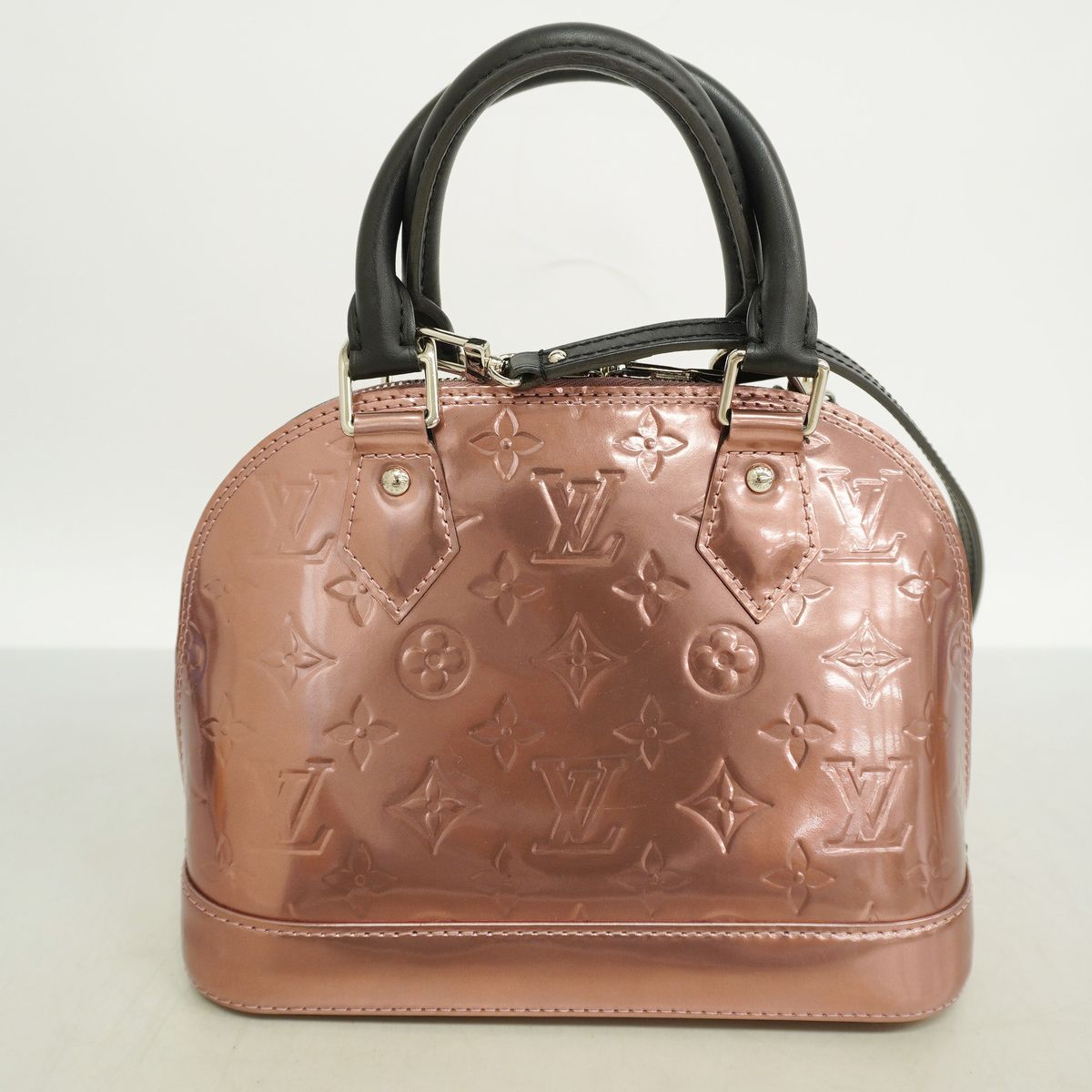 Louis Vuitton Handbag Alma BB Metallic Pink 2-Way Bag — view 8