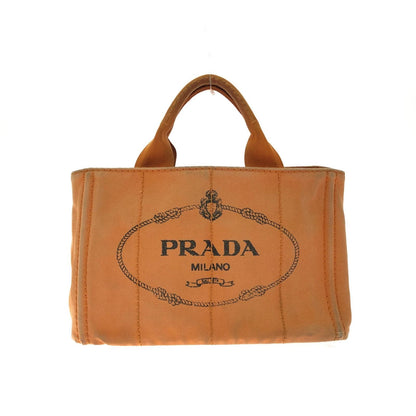 Prada Tote Bag Canapa Mini Orange