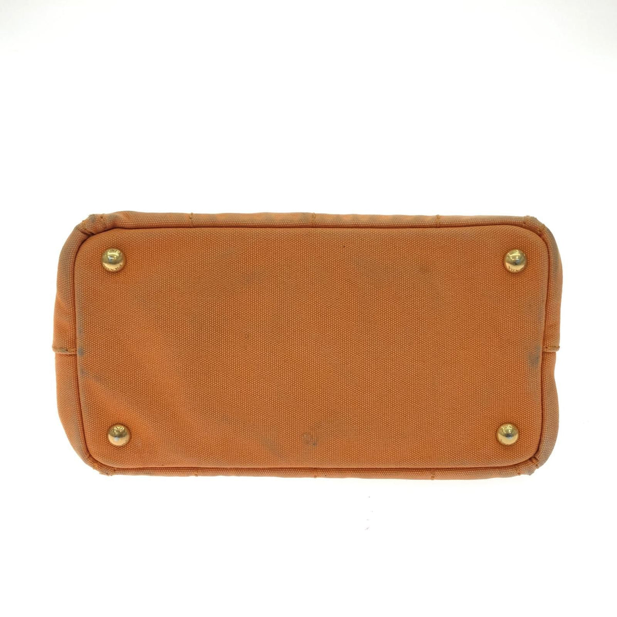 Prada Tote Bag Canapa Mini Orange — view 3
