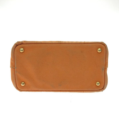 Prada Tote Bag Canapa Mini Orange — view 3