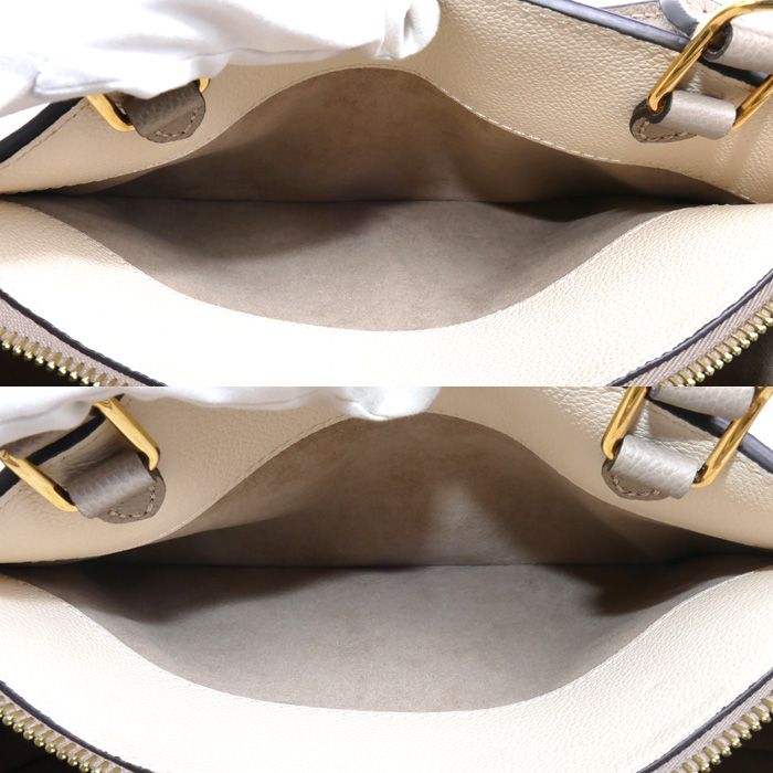 Louis Vuitton Petit Palais PM 2-Way Shoulder Bag Monogram Empreinte Tourterelle — view 4