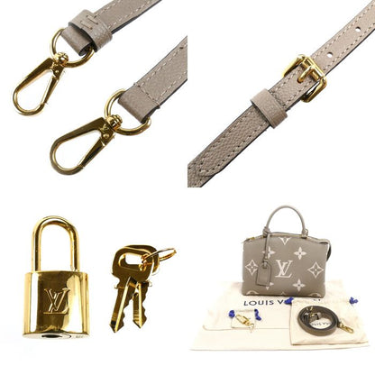 Louis Vuitton Petit Palais PM 2-Way Shoulder Bag Monogram Empreinte Tourterelle — view 8