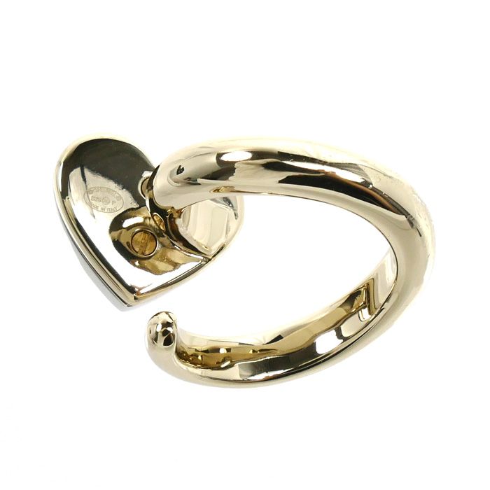 Chanel CC Logo Heart Ring — view 4