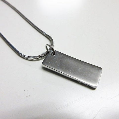 Dior Pendant Trotter Plate Logo Blue Silver — view 5