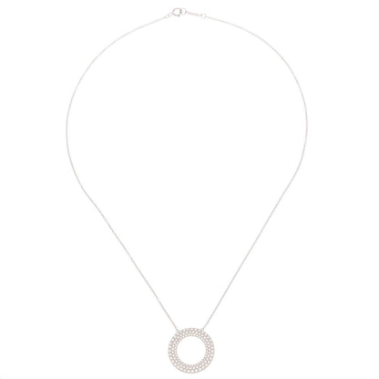 Tiffany & Co NC Pendant Diamond White Gold — view 2