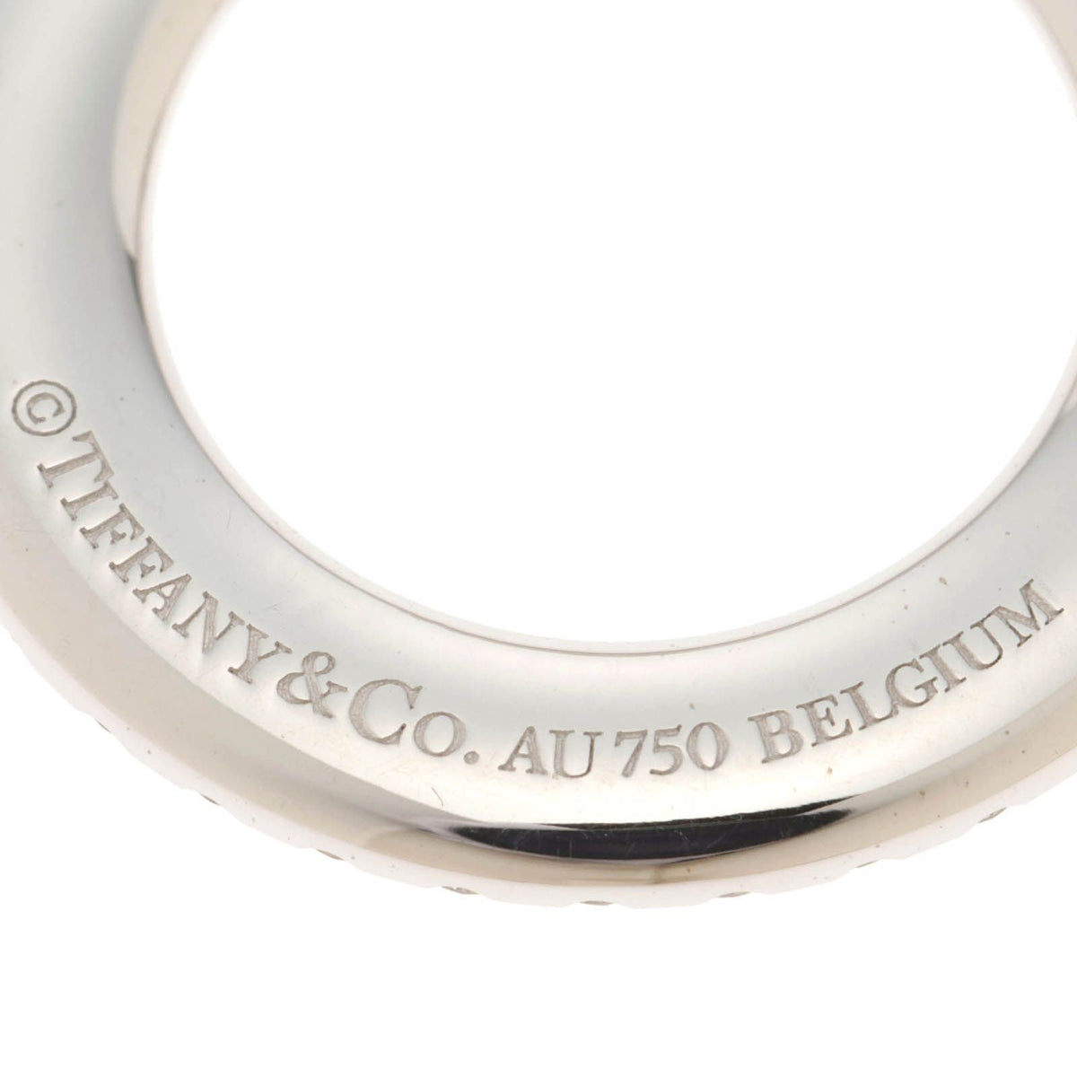 Tiffany & Co NC Pendant Diamond White Gold — view 5